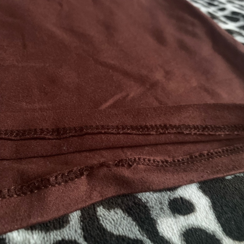 Brown Long Sleeve Bodycon Dress - Picture 7 of 7